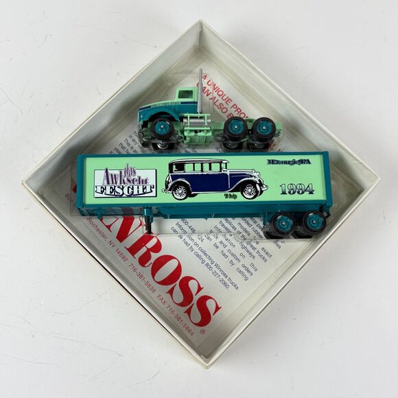 Winross 1:64 Scale 1994 Das Awkscht Fescht Diecast Truck W/ Box - Picture 6 of 9
